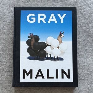 GET IT BY XMAS ‼️ Gray Malin Black and White Llama Art Print